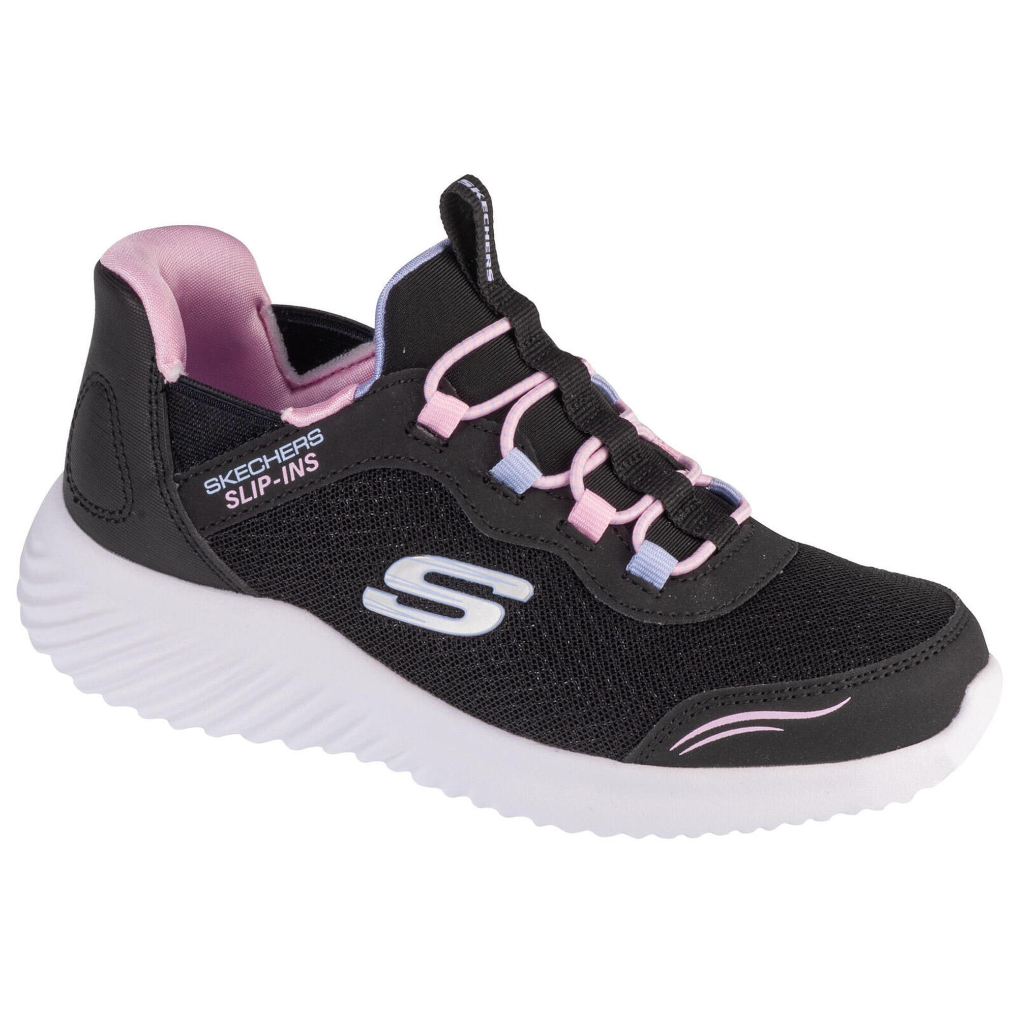 Skechers - Sneakers Pour Filles Slip-ins: Bounder - Simple Cut - Baskets - Noir - 27 - Decathlon