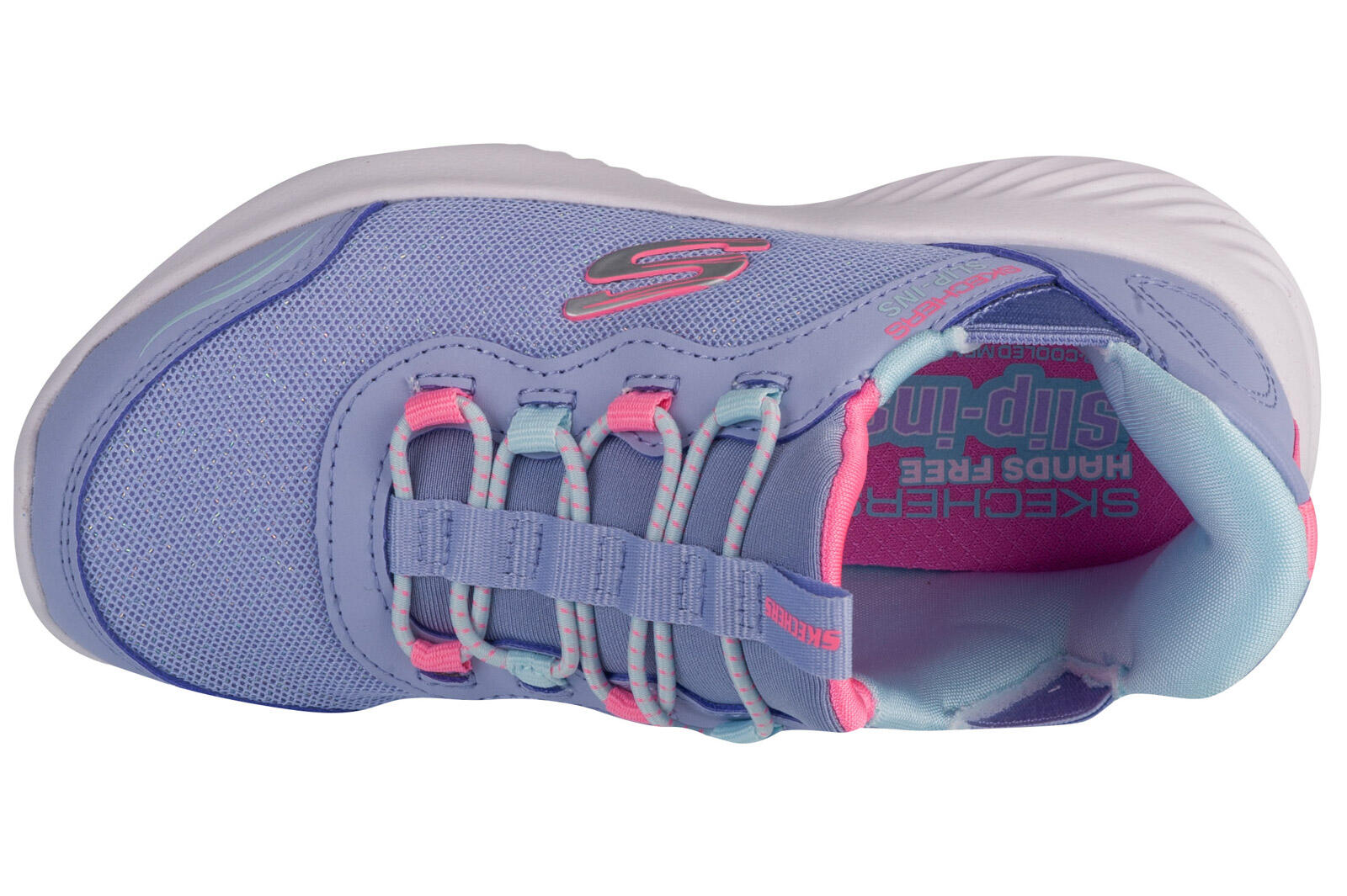 Tenisky Skechers Model Bounder - Simple Cut Slip-ins Barva Fialový 3/5