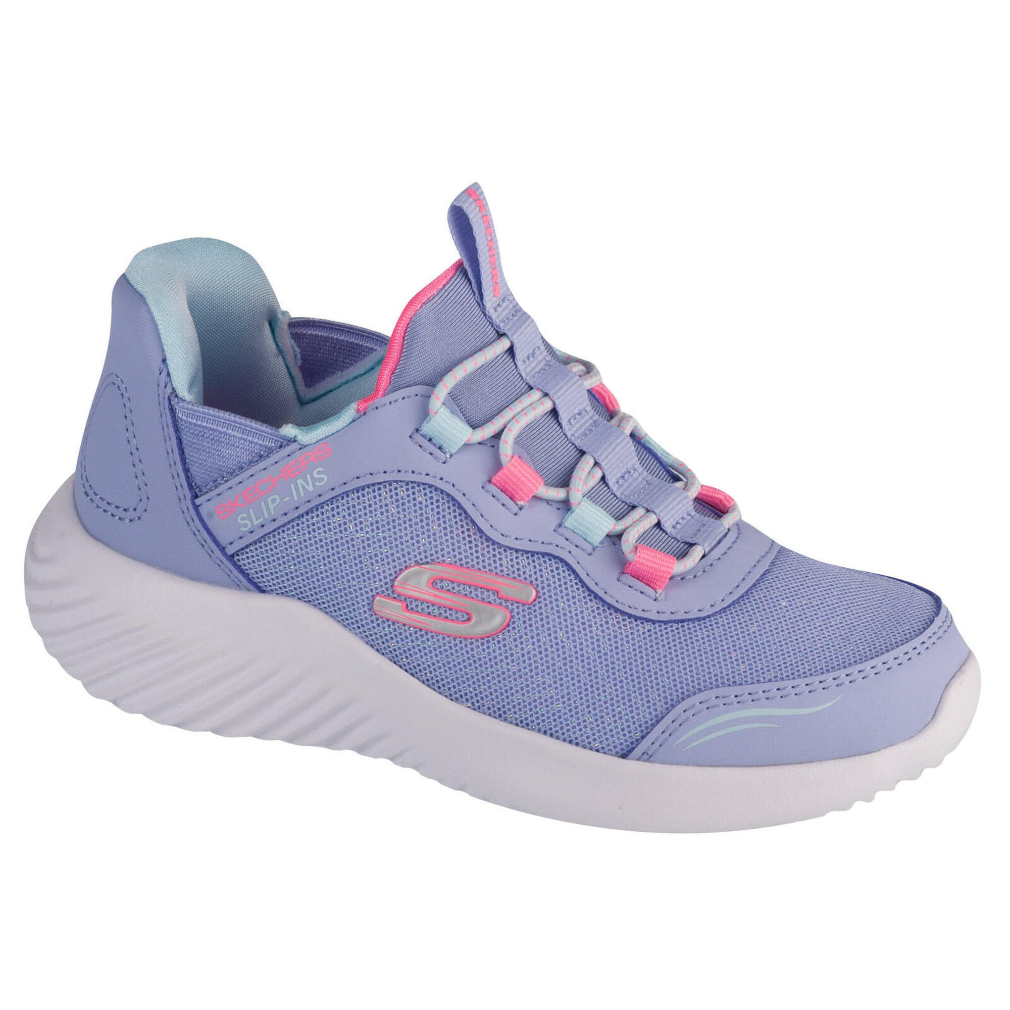 Buty sportowe Sneakersy dziewczęce, Slip-Ins: Bounder - Simple Cut