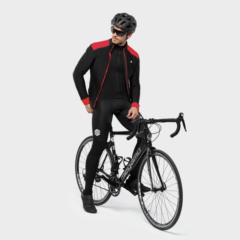 Férfi kerékpáros softshell kabát Cycling SIROKO J1 Montoso