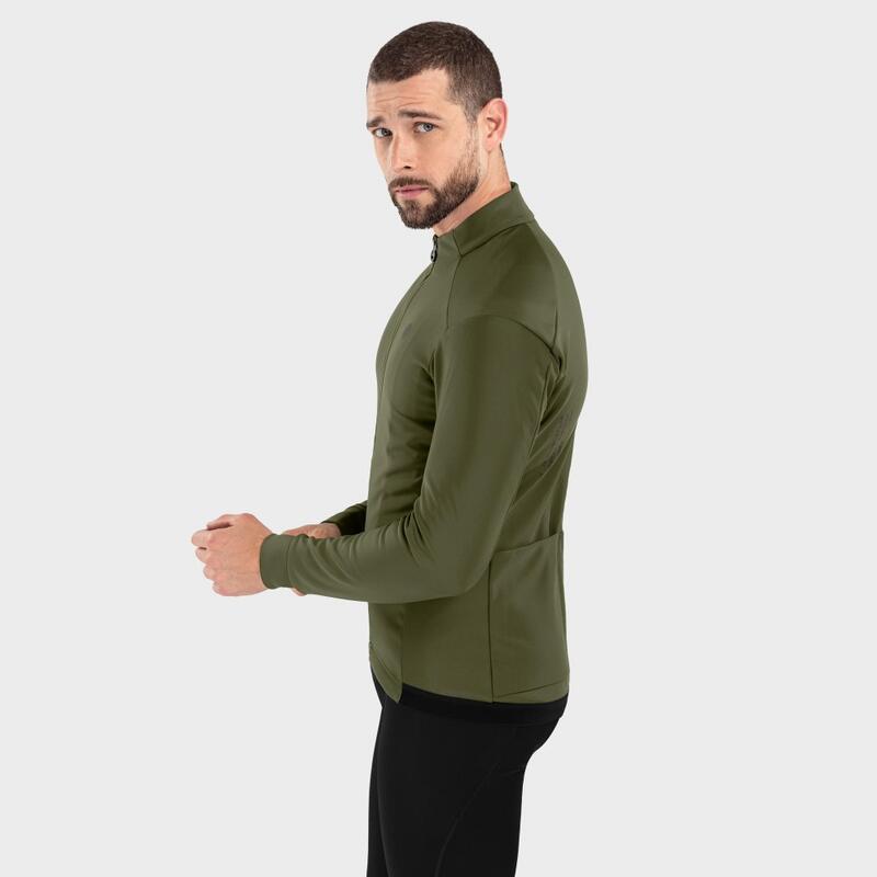 Herren Radsport softshell-fahrradjacke für J1 Khangai SIROKO Khaki