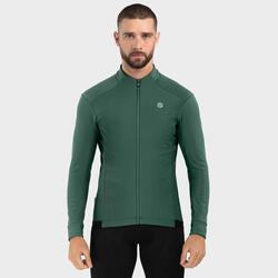 Heren Wielrennen softshell fietsjas J1 Ordino SIROKO Legergroen