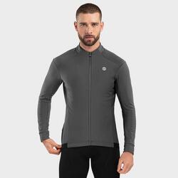 Heren Wielrennen softshell fietsjas J1 Julier SIROKO Grijs