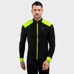 Heren Wielrennen softshell fietsjas J1 Domestique SIROKO Zwart