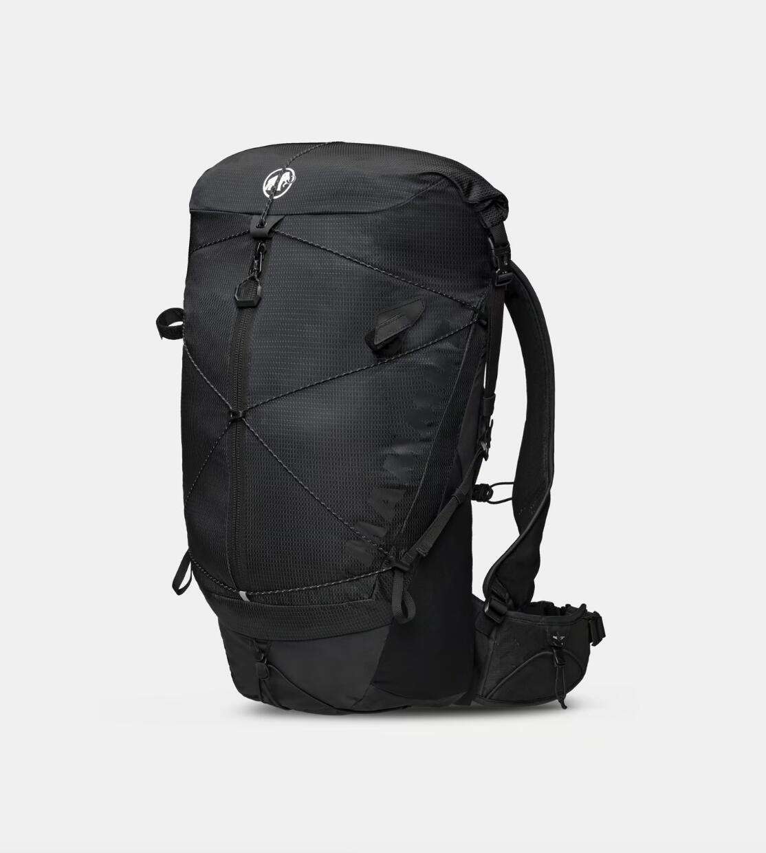 Ducan Spine Backpack 28L-35L - Black
