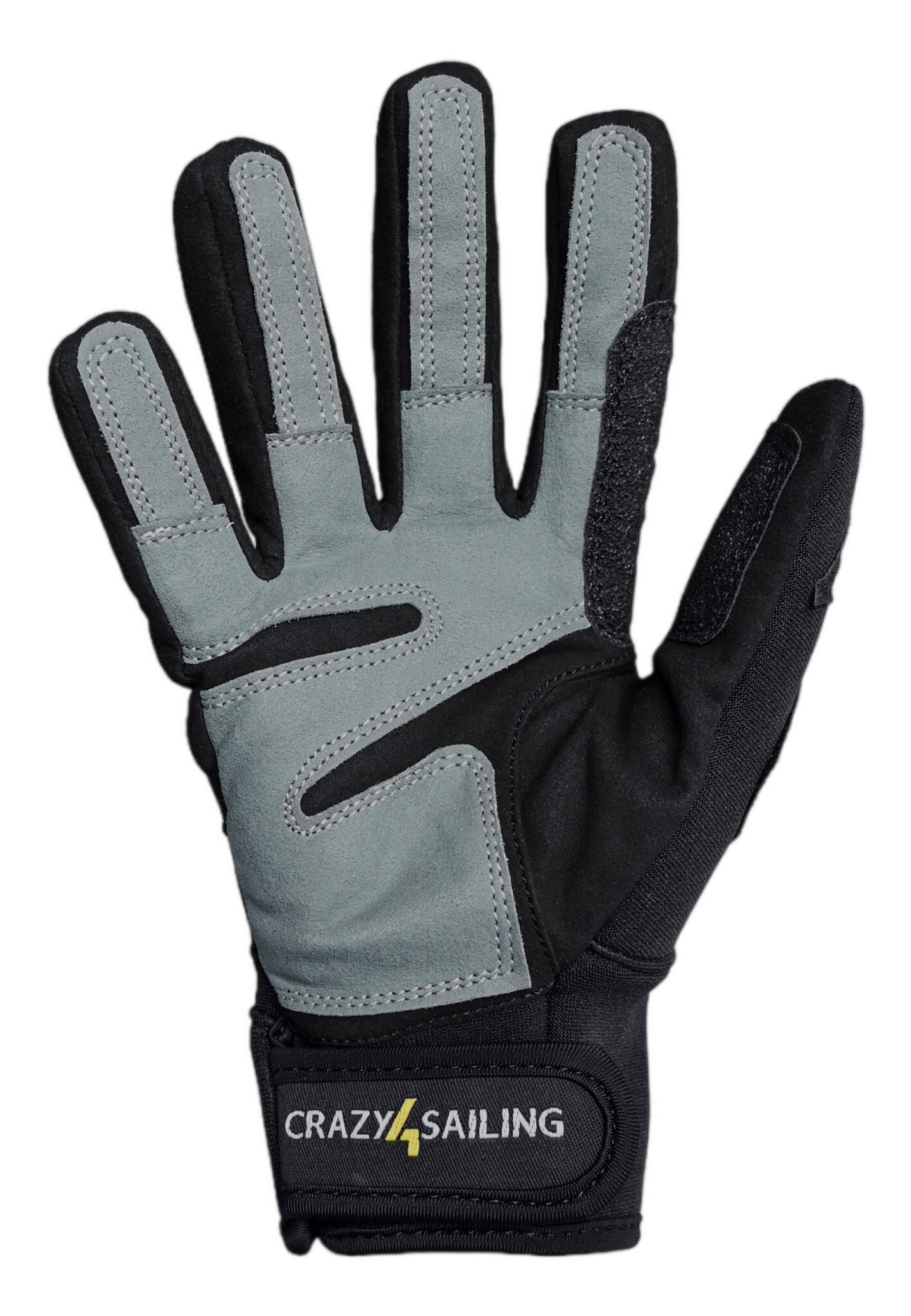 Unisex Segelhandschuhe Neopren Schwarz 2/2