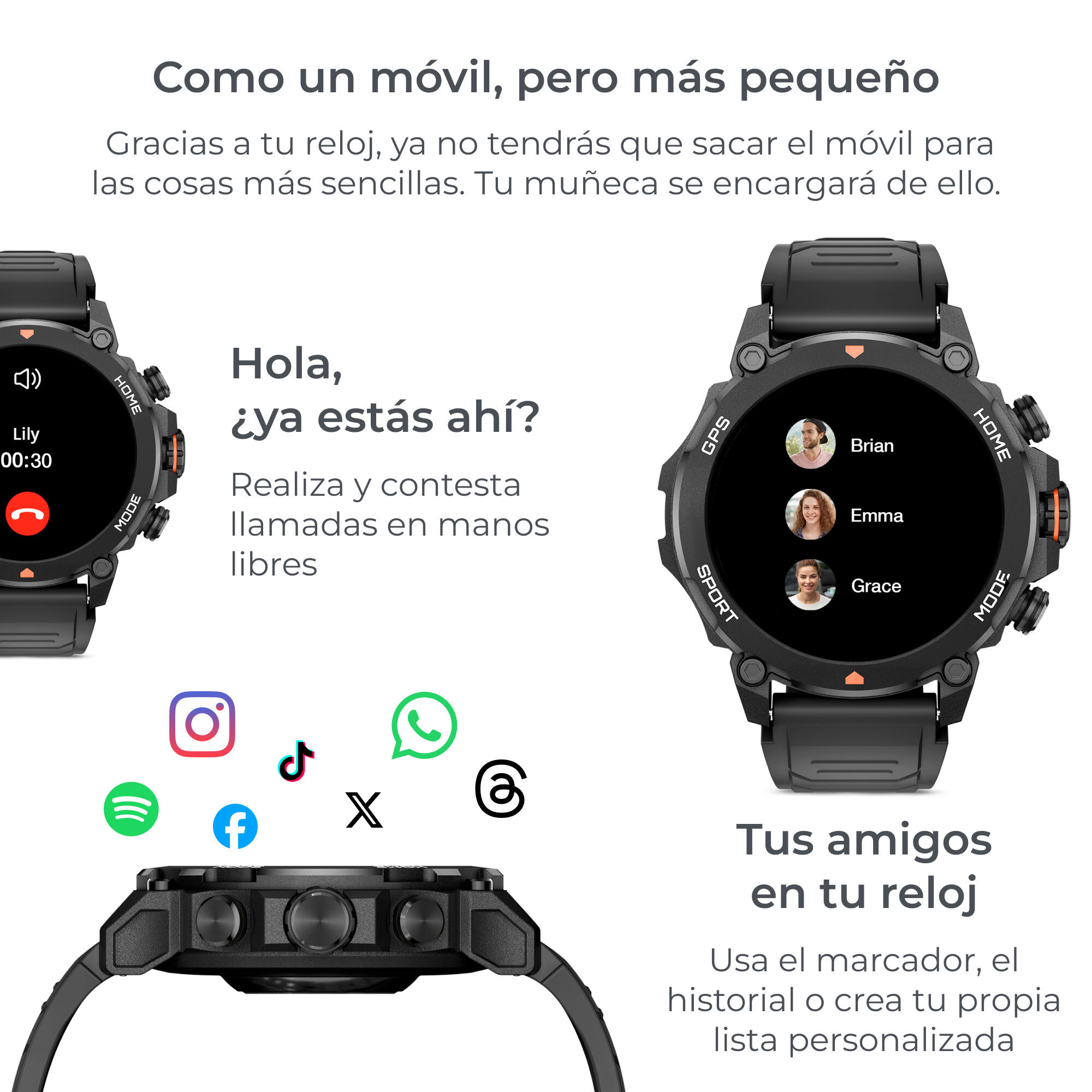 Smartwatch KSIX Explorer GPS Decathlon