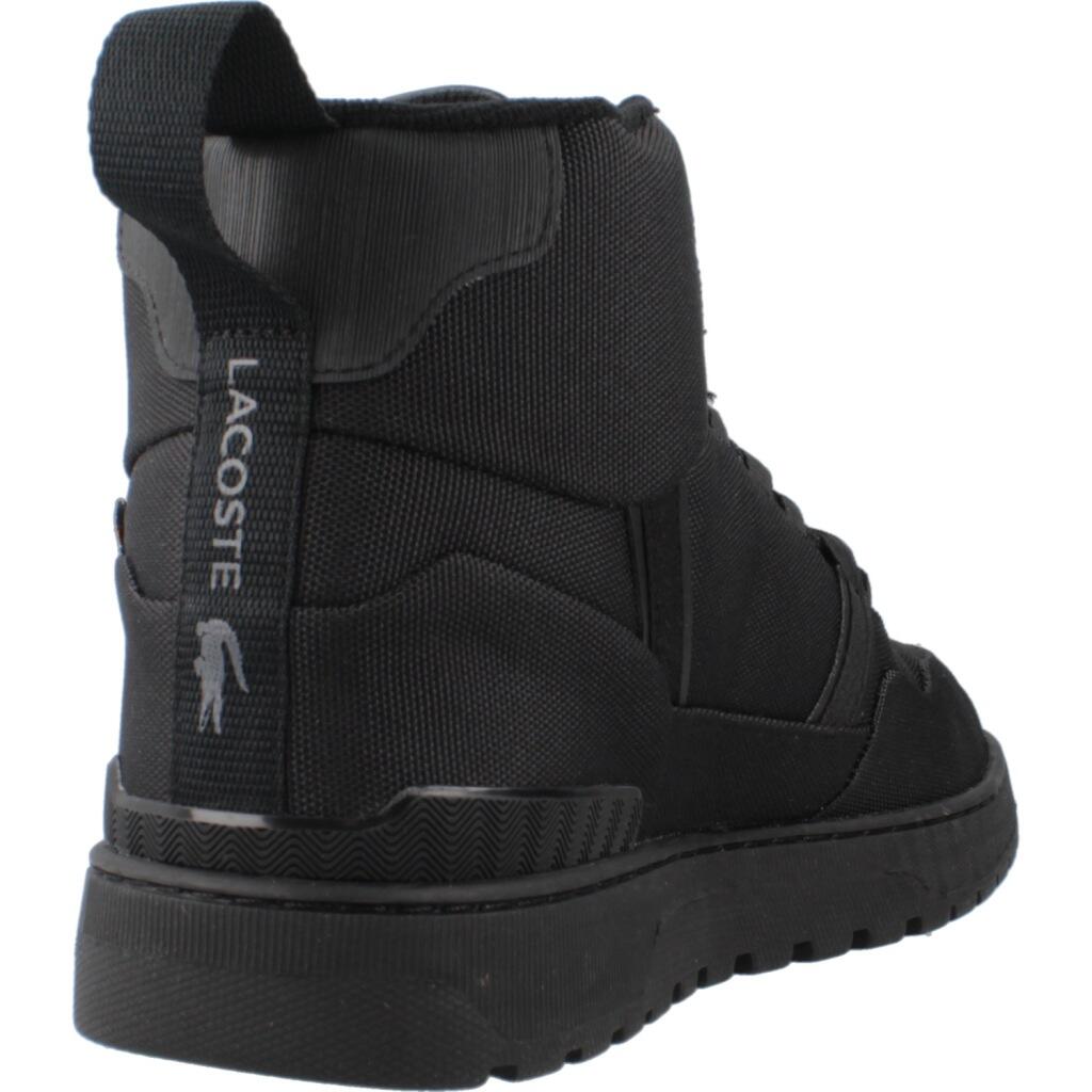Baskets Lacoste Modèle T-clip Winter Mid Couleur Noir 3/7