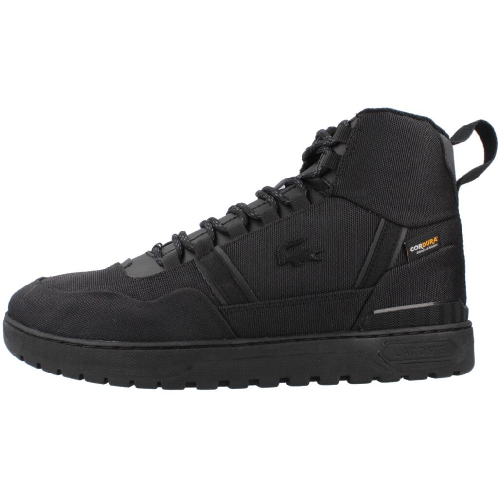 Baskets Lacoste Modèle T-clip Winter Mid Couleur Noir 2/7