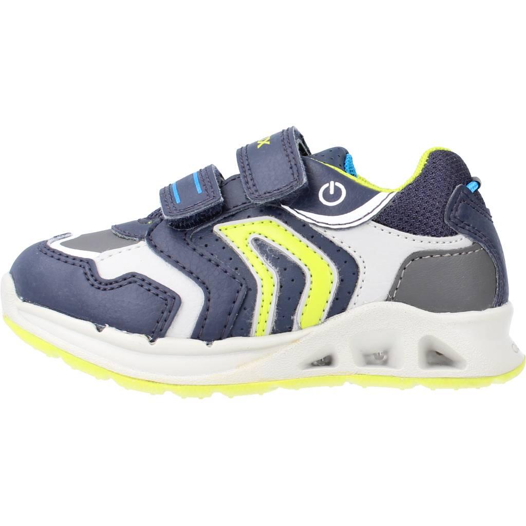 Baskets Geox Modèle B Dakin Boy A Couleur Bleu 2/5