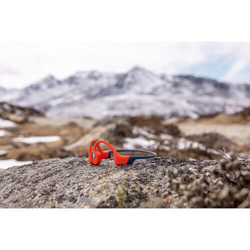 Shokz Open Swim Pro S710 Bone Conduction Headphones Red