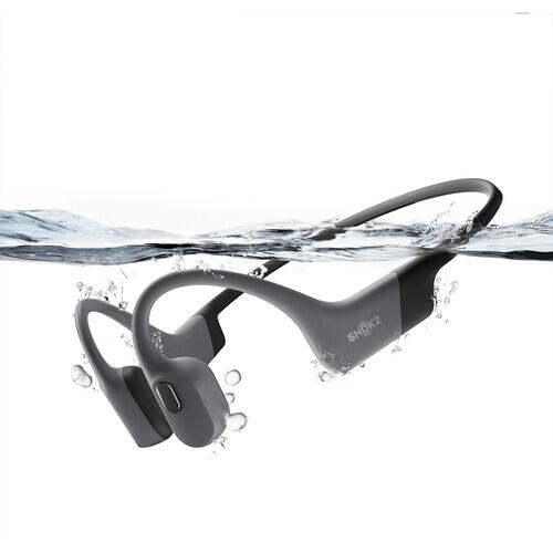 Shokz Open Swim Pro S710 Bone Conduction Headphones Grey