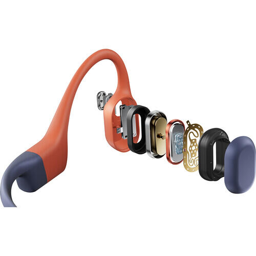 Shokz Open Swim Pro S710 Bone Conduction Headphones Red