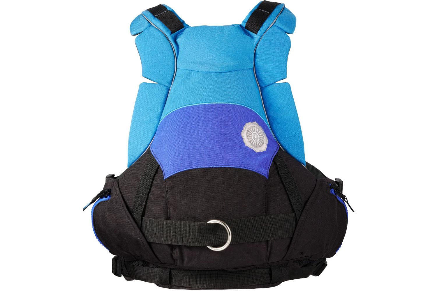 Kamizelka asekuracyjna na spływ górski unisex Astral Green jacket aqua 3/6