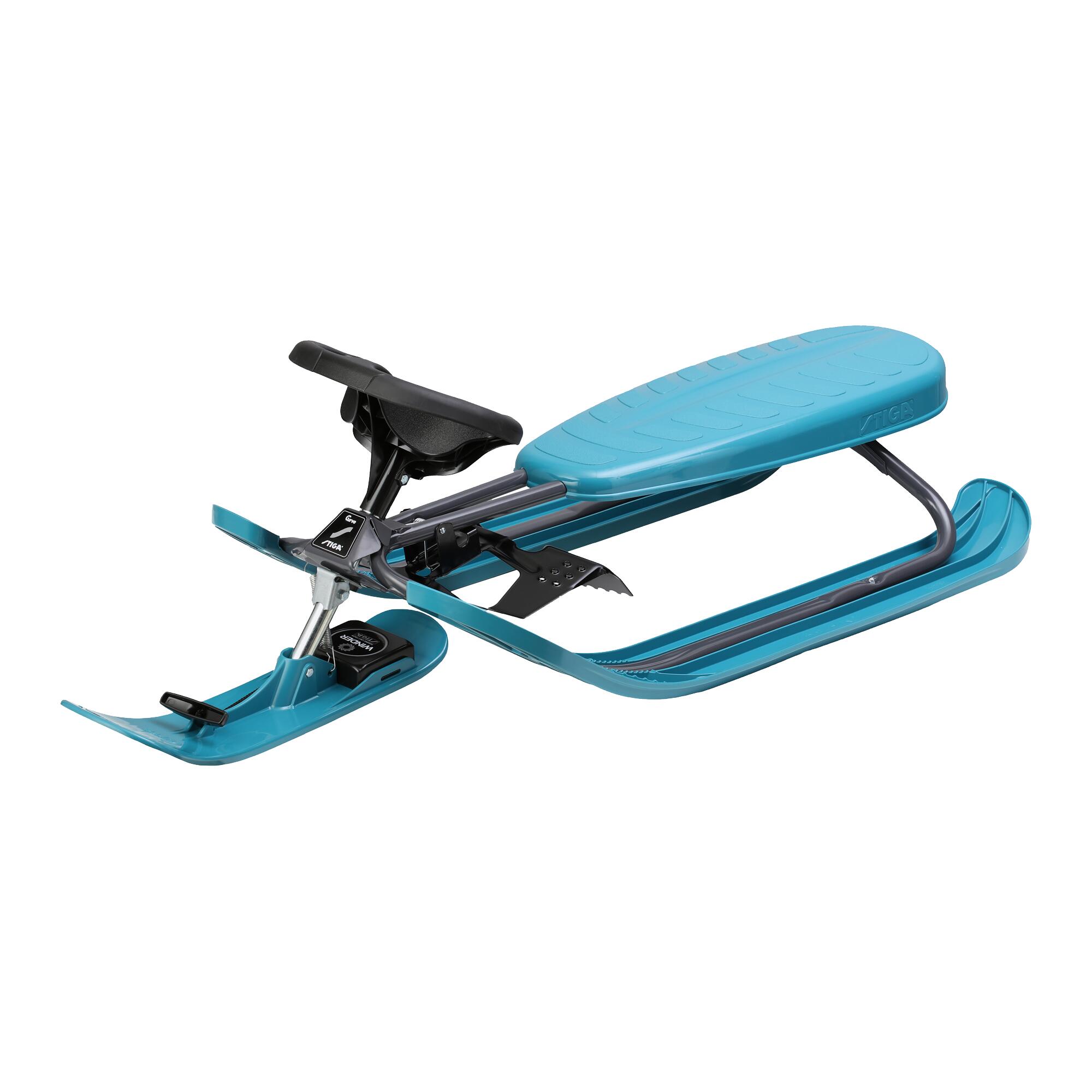 Trenó STIGA Snowracer Curve Bio Cinza Grafite/Aqua
