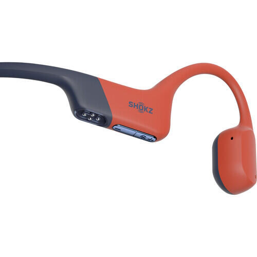 Shokz Open Swim Pro S710 Bone Conduction Headphones Red
