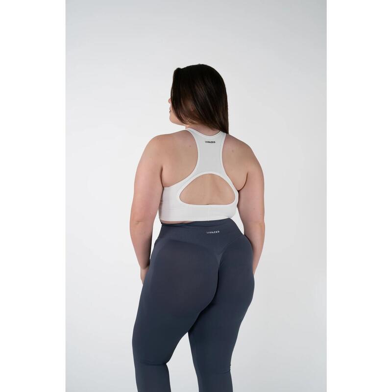 Brassière de sport Fitness Femme Core Blanc