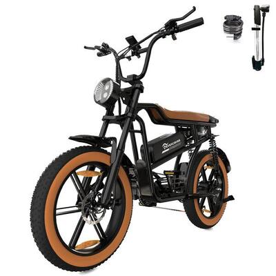 Elektrische fiets grote banden 20*4.0 evercross - ek30