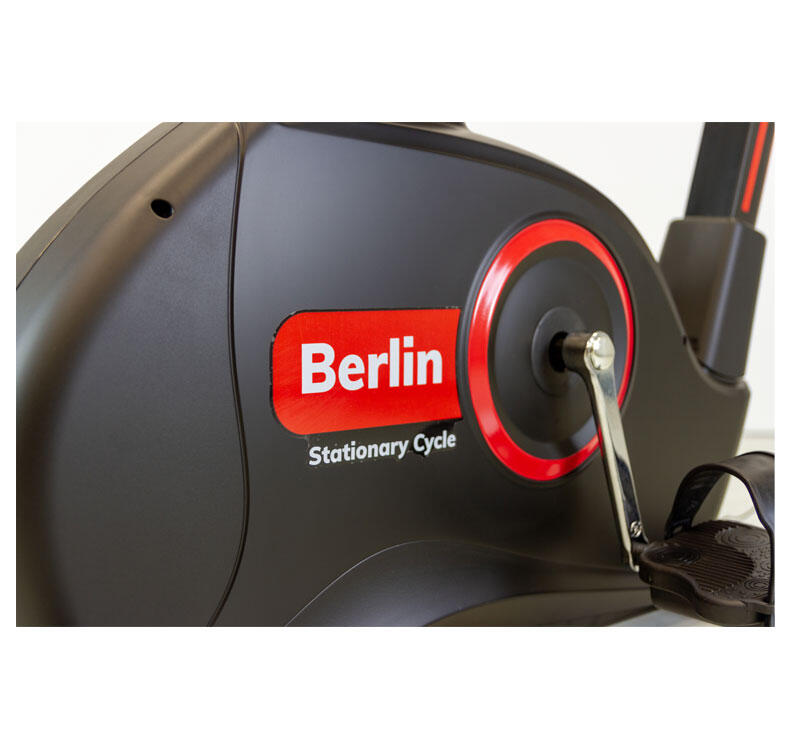 Vélo d'appartement  Berlin Connect - Kinomap,Zwift - volant 9kg - écran LED 4/8