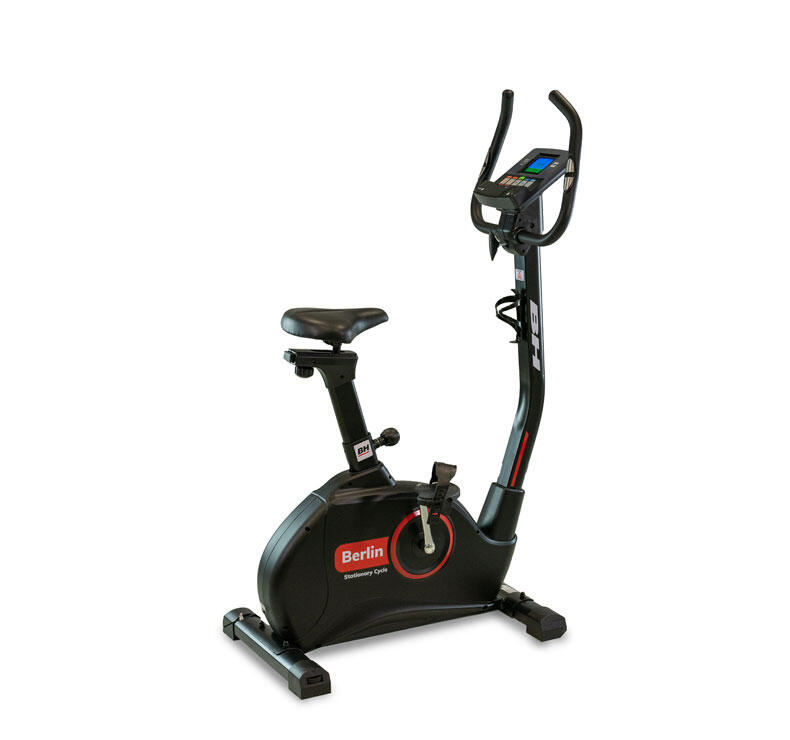 BH FITNESS Bicicleta Estática  Berlin Connect - Kinomap,Zwift - volante 9kg - monitor LED