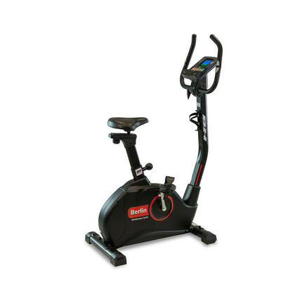 Heimtrainer Berlin Connect - Kinomap,Zwift - Schwungrad 9kg - LED-Monitor