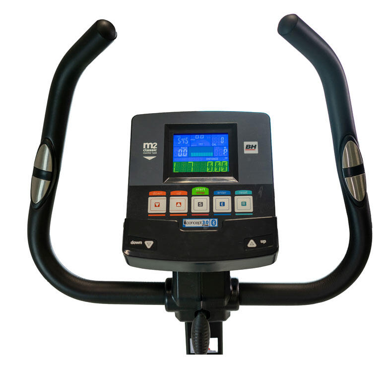 Vélo d'appartement  Berlin Connect - Kinomap,Zwift - volant 9kg - écran LED 3/8