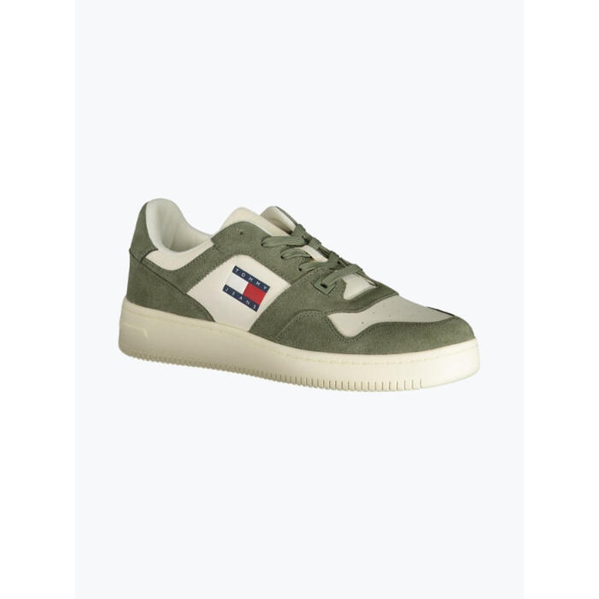 Sneakers barbati, Tjm Basket Leather, EM0EM01440, Verde
