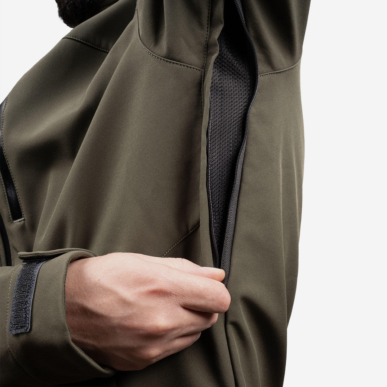Veste softshell de trek montagne Alpinus Roignais - Homme 6/7