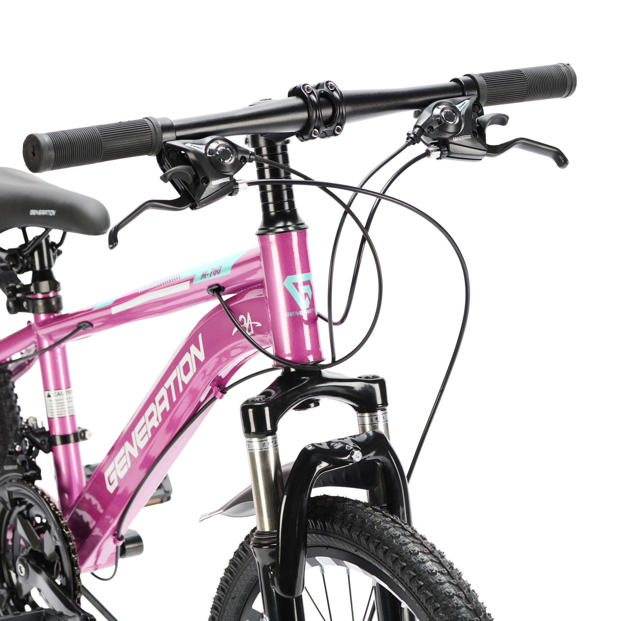 Generation M-760 mountainbike 20 inch - Roze 4/4
