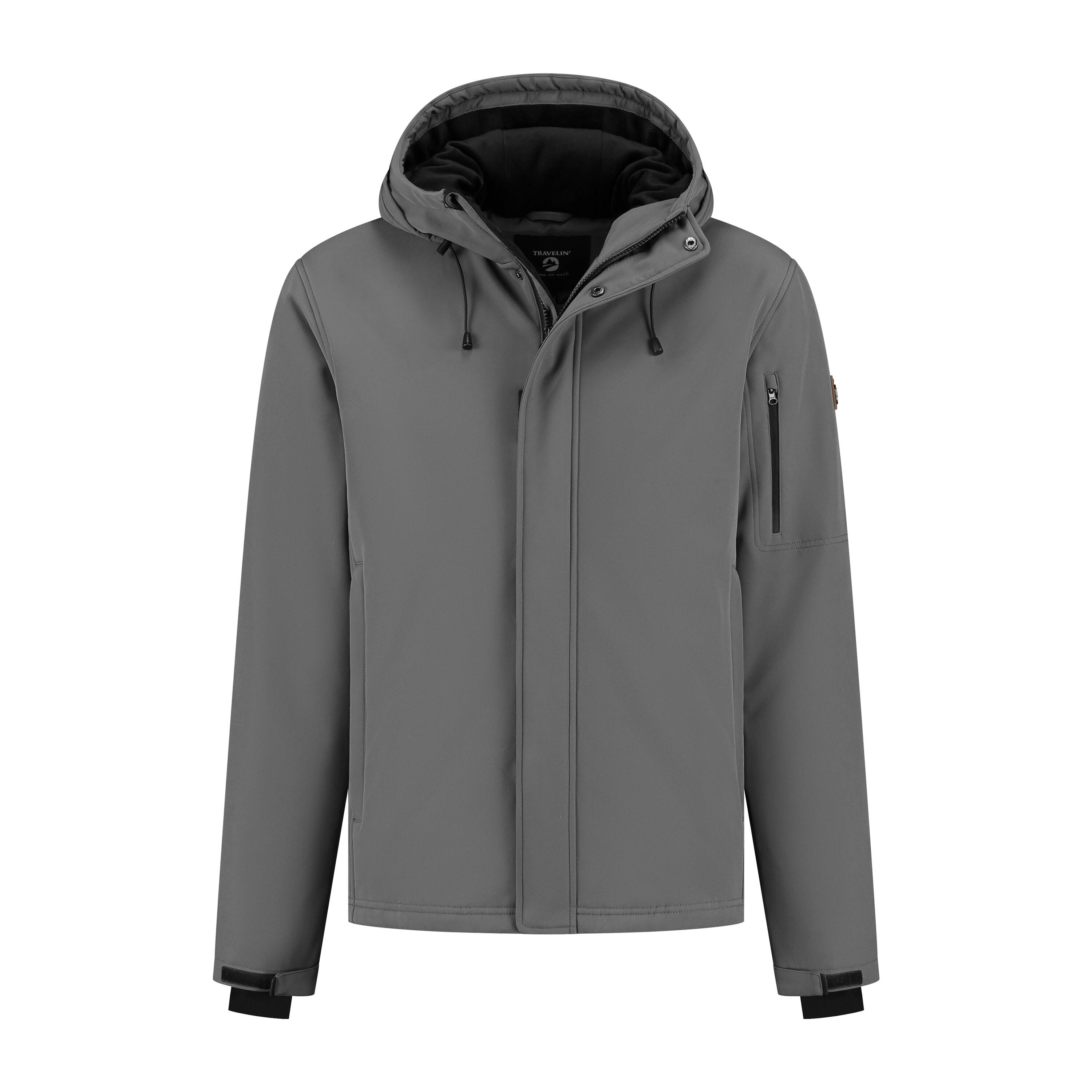 TRAVELIN' Outdoor Softshell Jacke - Wasserdicht und winddicht - Herren - Esben