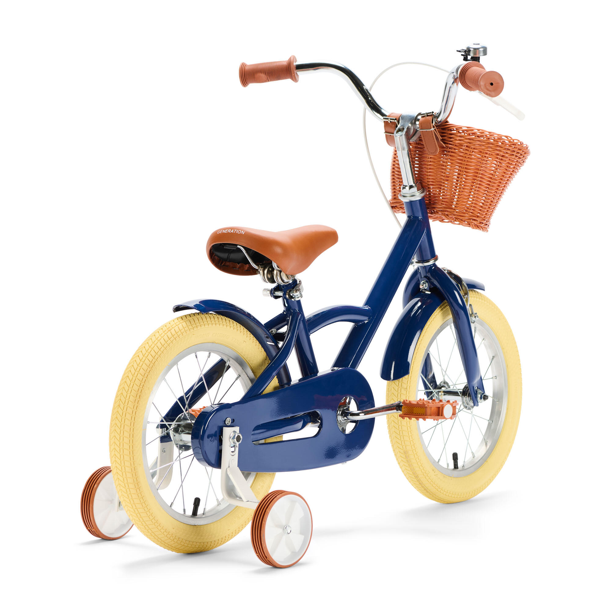Generation Classic 14 inch Blauw – Kinderfiets 3/4