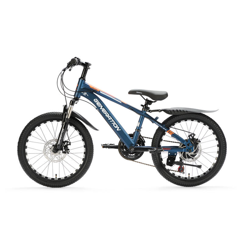 Génération M-760 VTT 20 pouces - Bleu - Garde-boue