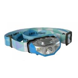 Lampe frontale sur pile AA Selma 140 lumens - Bleu