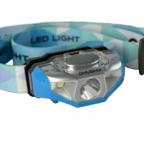 Lampe frontale  sur pile AA Selma 140 lumens - Bleu