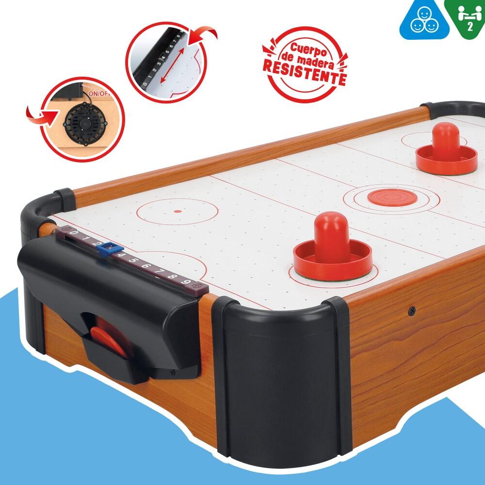 6 Dischi Da Air Hockey Rossi 82mm - Sostituti Resistenti In Plastica Per Tavoli Da Gioco Standard - 4