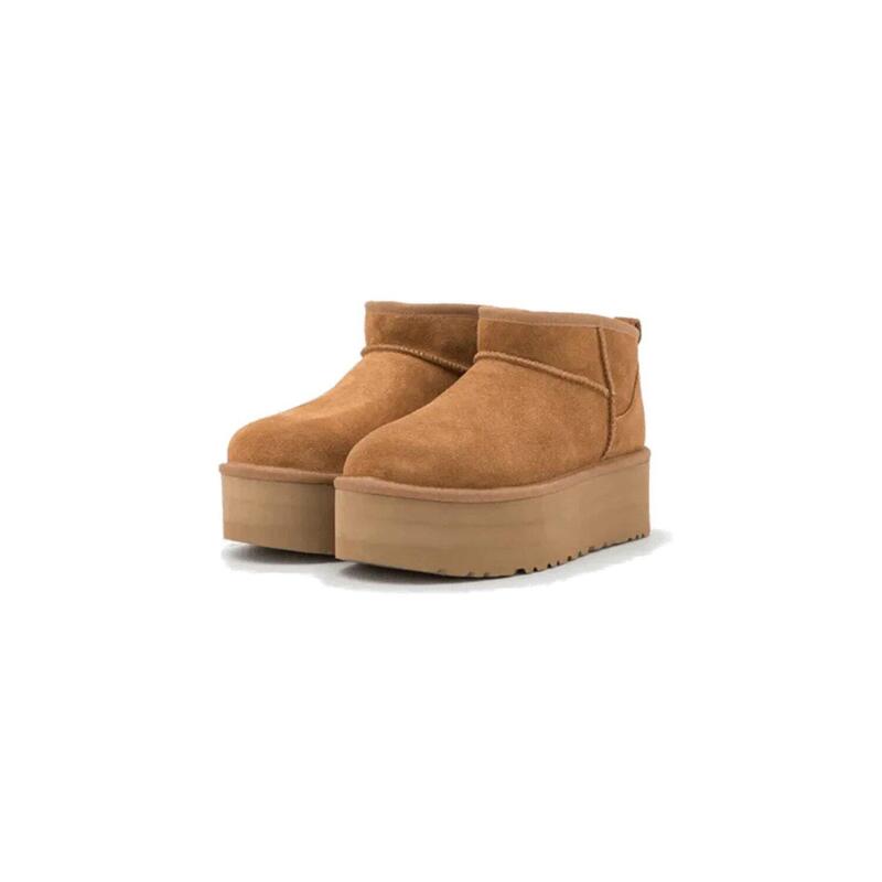 chaussures UGG Classic Ultra Mini Platform Chestnut