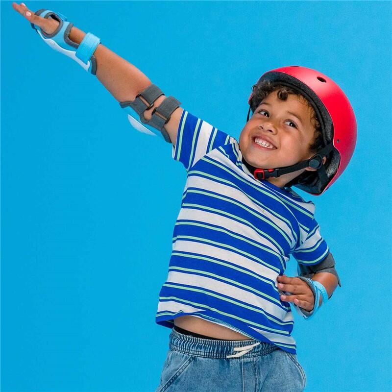 CAPACETE PEQUENO ADAPTÁVEL PARA CRIANÇAS YVOLUTION VERMELHO 2/4