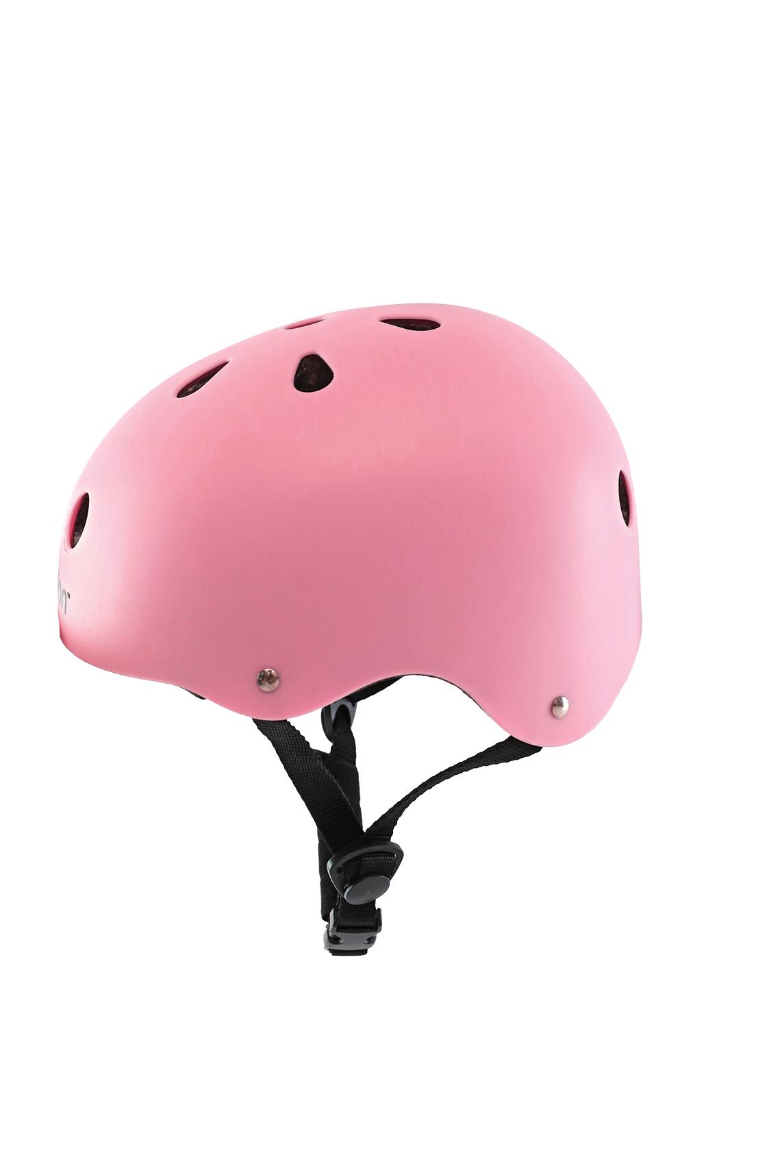 CASCO PEQUEÑO ADAPTABLE PARA NIÑOS YVOLUTION ROSA 2/3