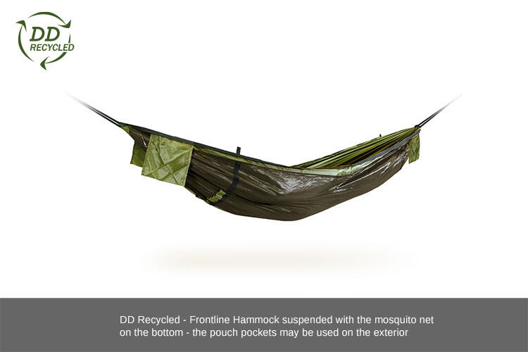 DD Hammocks DD Recyclé - Hamac Frontline - Olive Drab 2/6