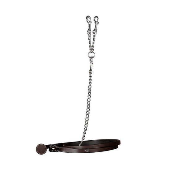 Lunghina cavallo in pelle con catena Dy'on