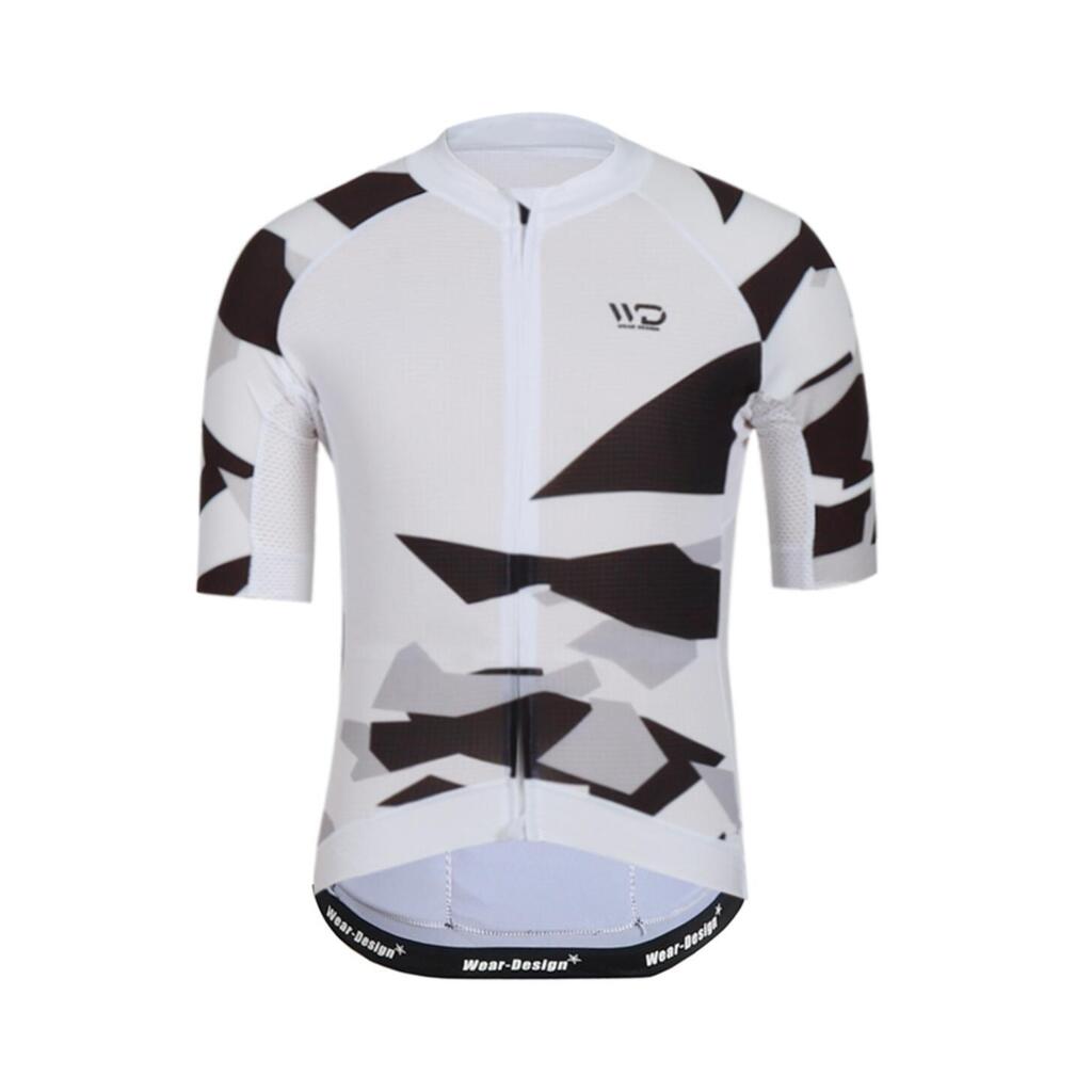 CAMO White/Black Cycling Jersey