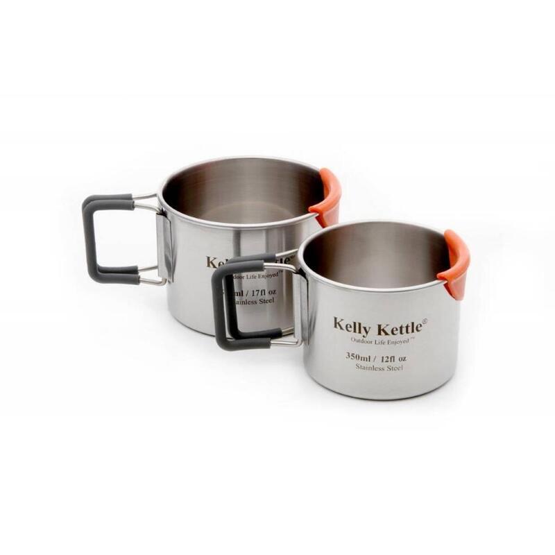 Kelly Kettle Kit "scout" ultime - Acier inoxydable NOUVEAU