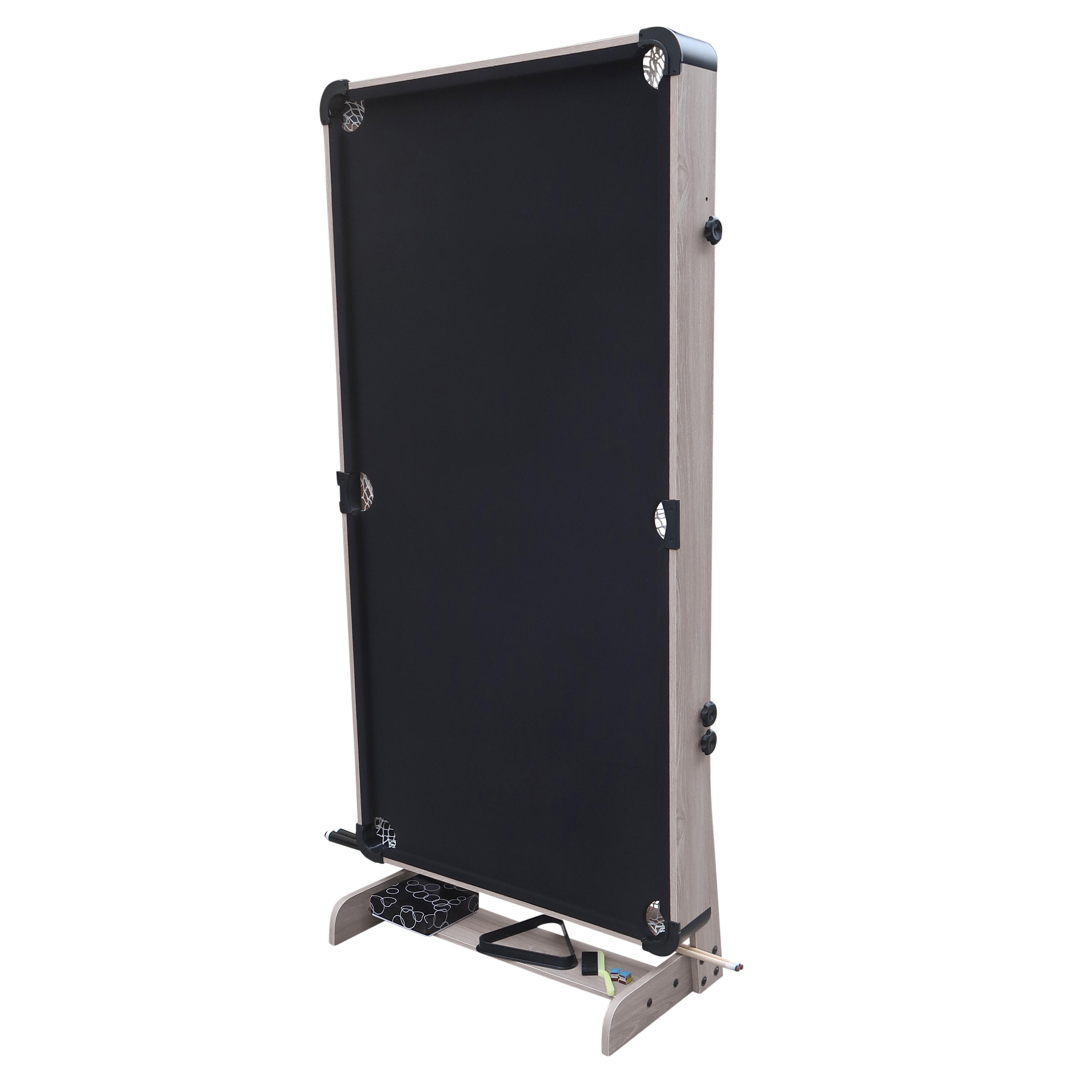 Cougar Hustle XL Billardtisch klappbar inkl. Zubehör 6ft, holzlook/schwarz 6/6