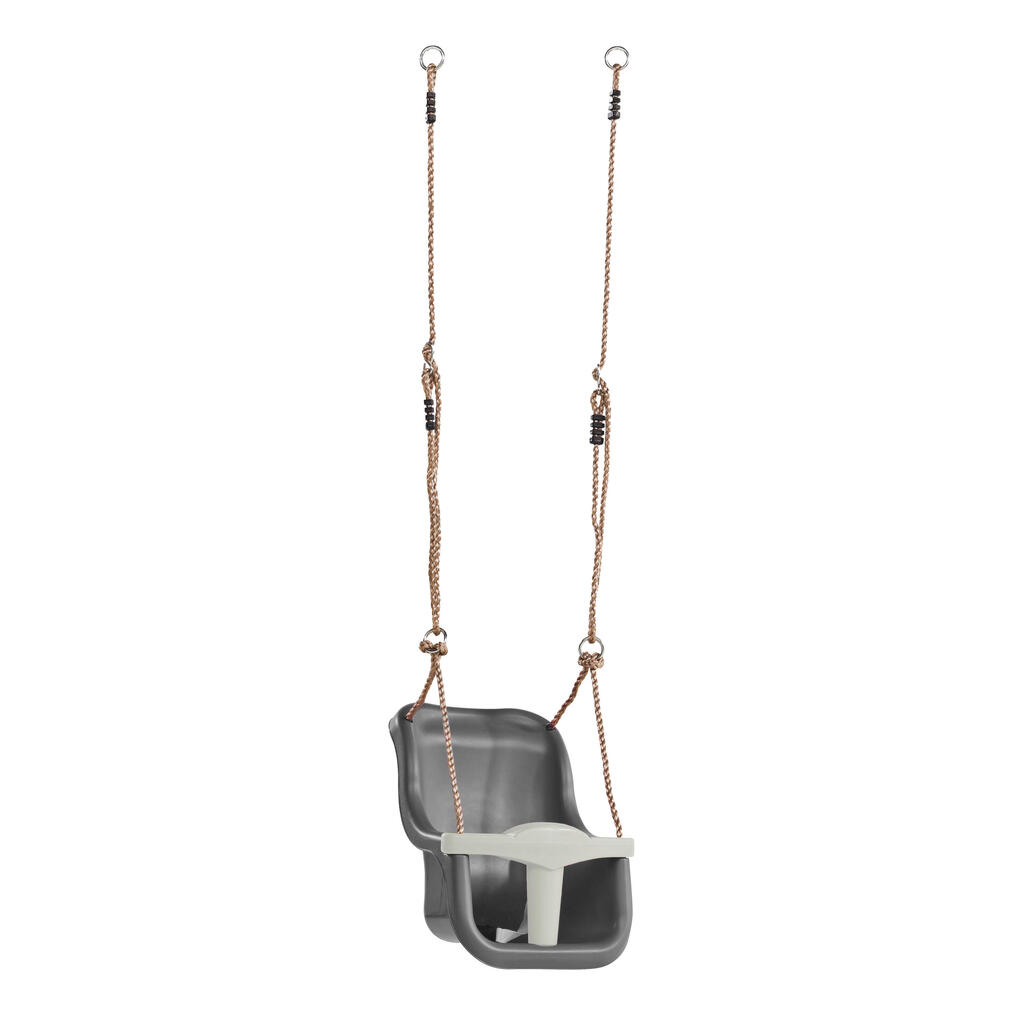 Baby swing seat, 9+ months, Grey/White