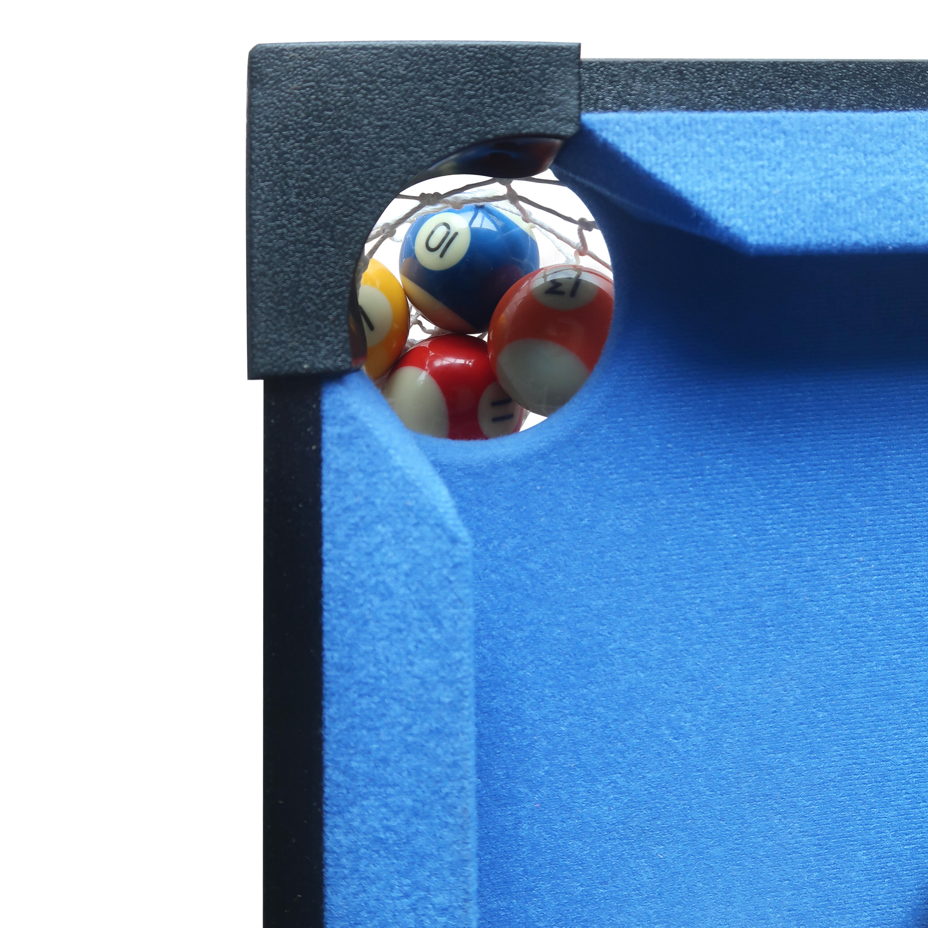 Cougar - Mini Pooltafel Draagbare zwart/blauw | 110 x 56 cm 7/7