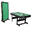 Cougar Hustle L Pooltafel, 5ft zwart/groen | Inclusief accessoires