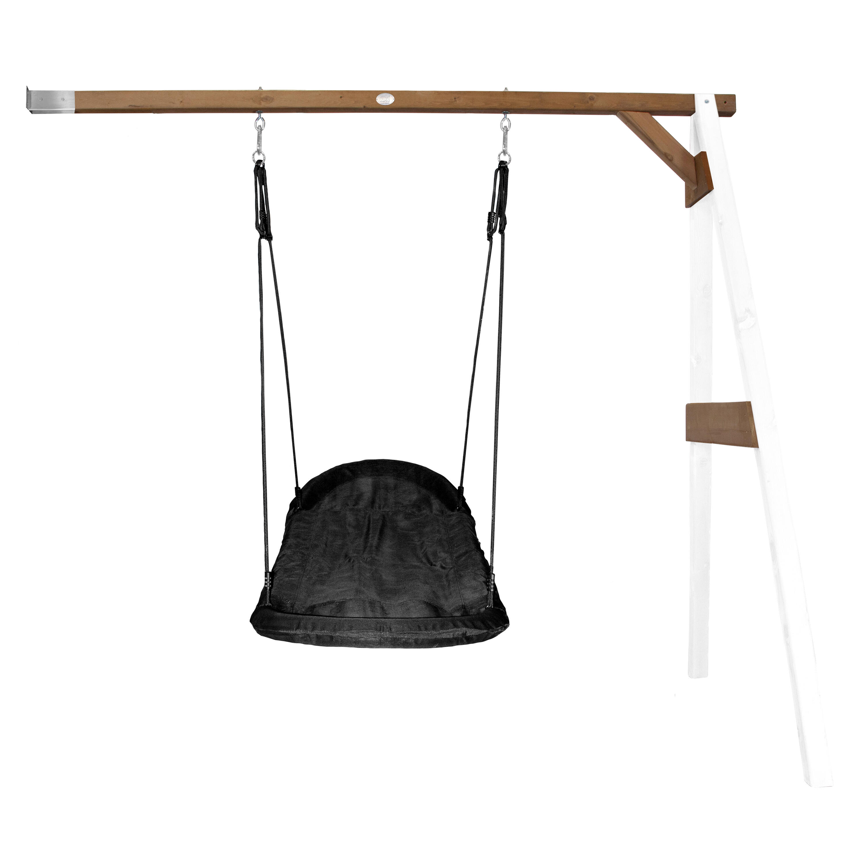 Axi - Portique Mural Balançoire Nid D'Oiseau, Roxy, Blanc/marron - Balançoire - Blanc - Taille Unique - Decathlon