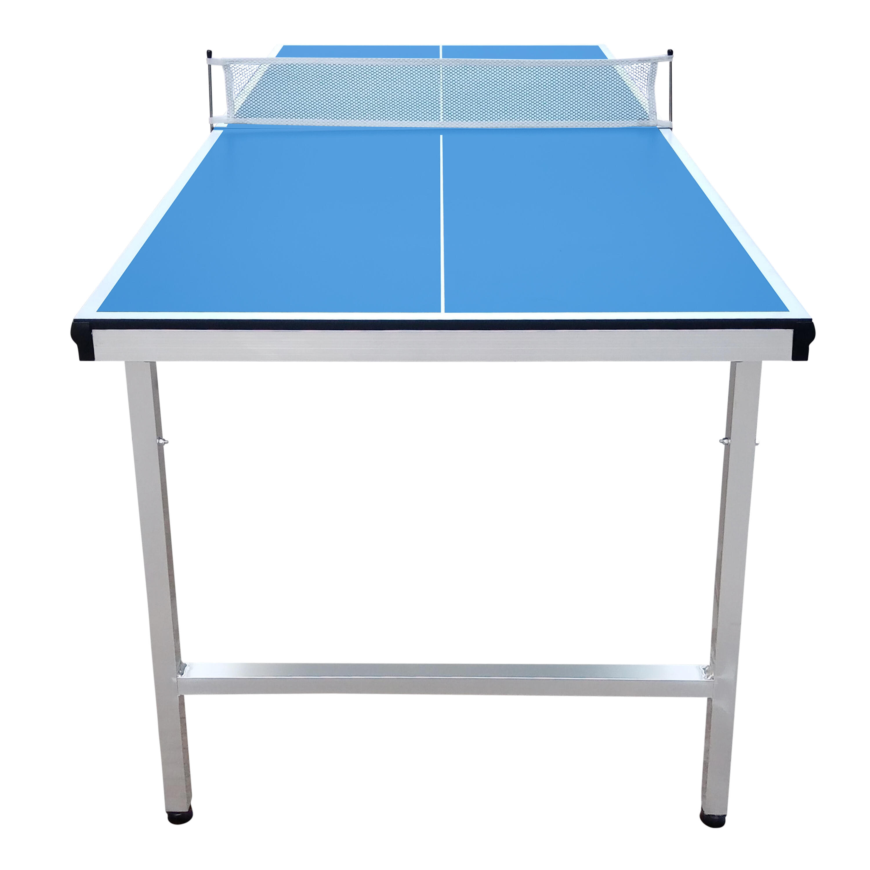 Cougar Mini 1500 Tafeltennistafel Draagbare/Vouwbare Blauw, Aluminium 3/4