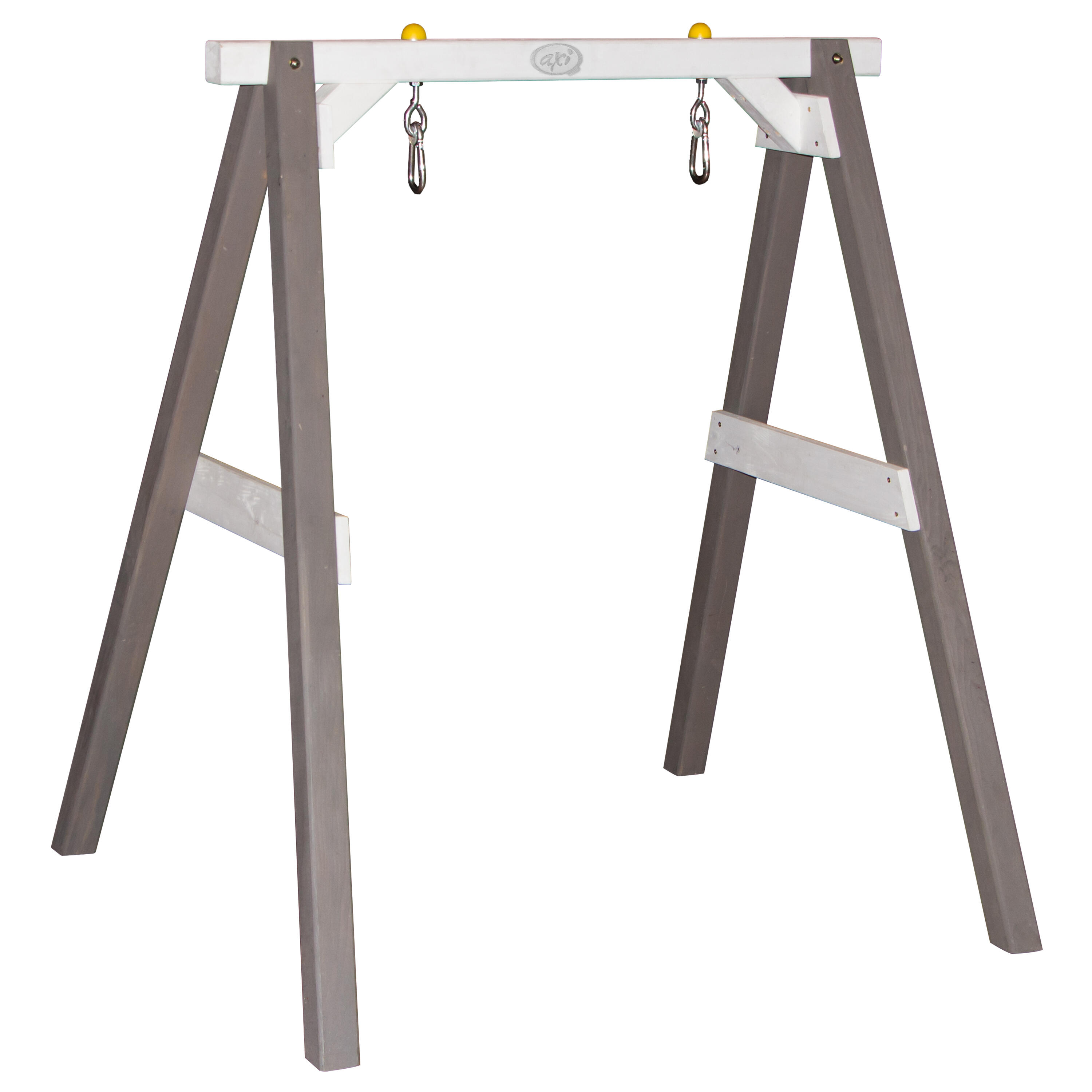 Balançoire bébé Gris/Blanc avec siège Grise/Blanche 2/7