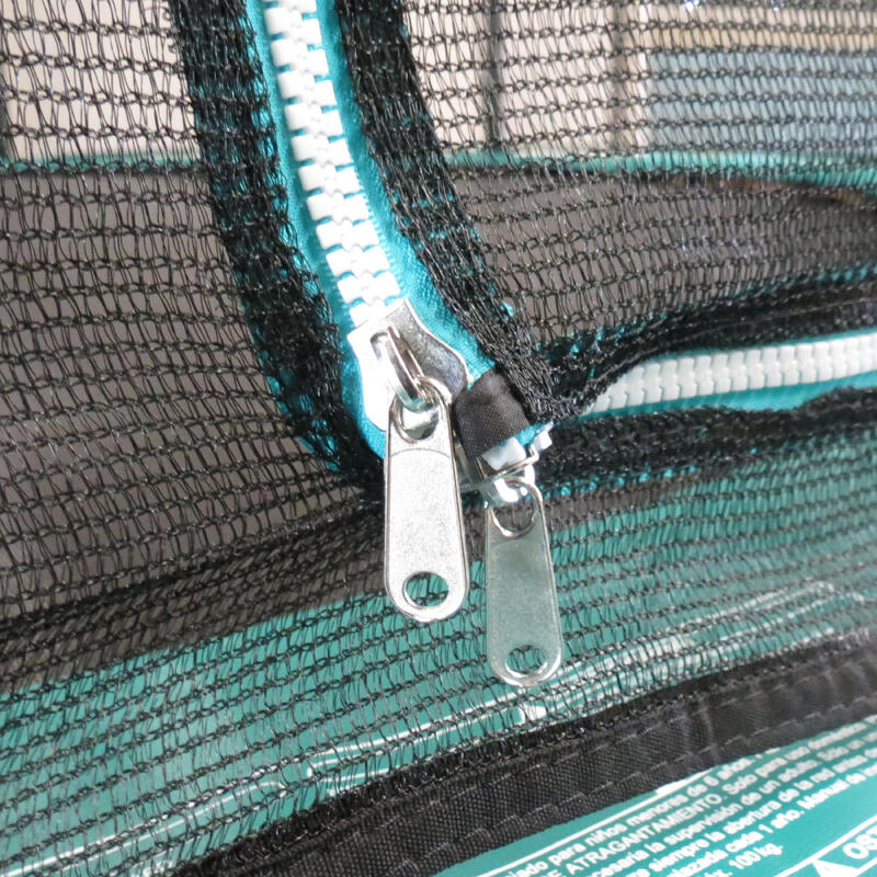 Denver Trampolina okragla z siatka - Ø 366 cm, zielona, na nogach